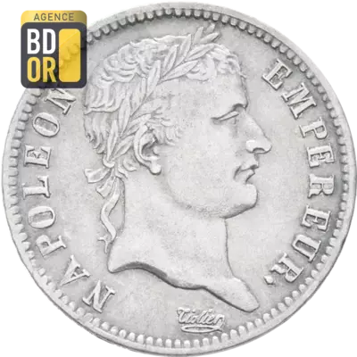 1 Fr NapolÃ©on LaurÃ© Revers Empire