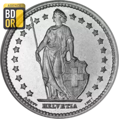1 Franc Helvetia 1875-1967 