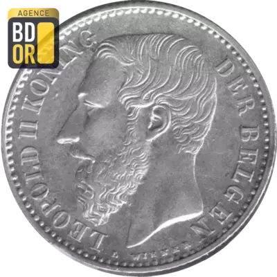 1 franc LÃ©opold II 1866-1887