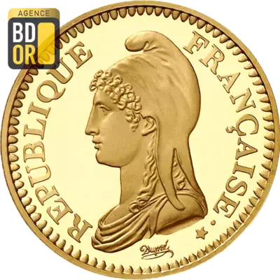 1 Franc Or RÃ©publique 1992