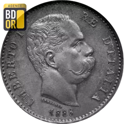 1 lire Humbert 1er 1883-1900