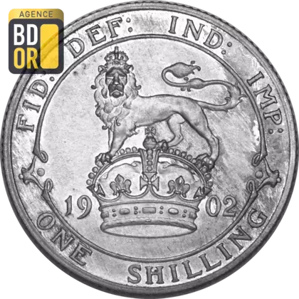 1 shilling Edouard VII