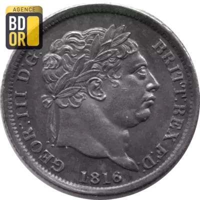 1 shilling George III 3e effigie