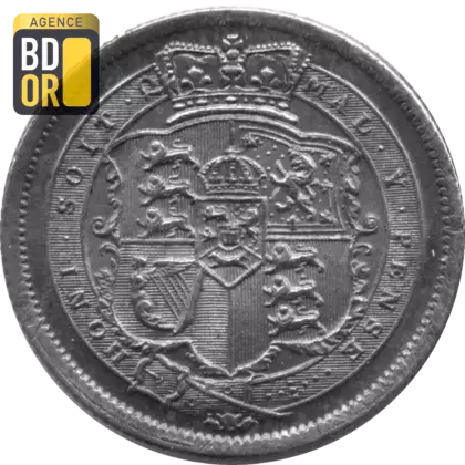 1 shilling George III 3e effigie