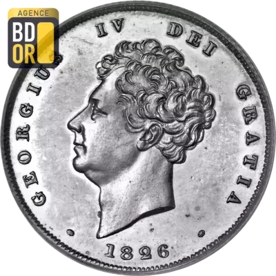 1 shilling George IV 1er type