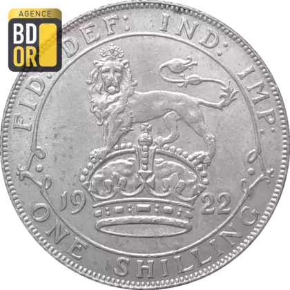 1 shilling George V 1ère effigie