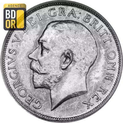 1 shilling George V 1Ã¨re effigie 925