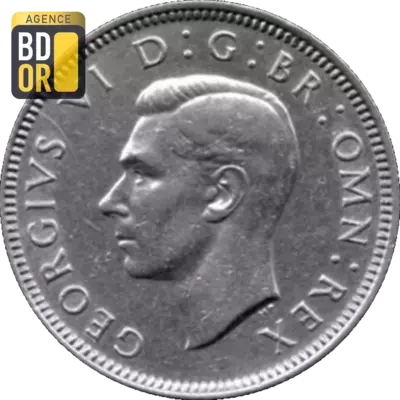 1 shilling George VI cimier de l'Ecosse