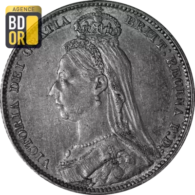 1 shilling victoria EFIGIE LARGE DU JUBILÃ‰