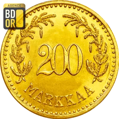 200 Markkaa Or 1926