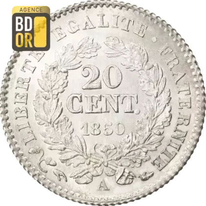 20 Centimes Cérès IIème Rép.