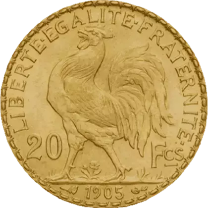 20 Francs Coq Marianne Or 20 Francs Coq Marianne Or