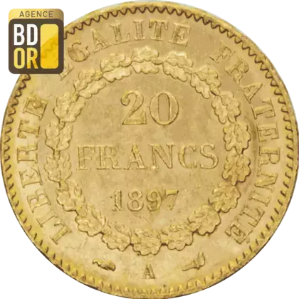 20 Francs Génie 20 Francs Génie