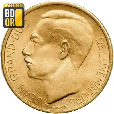 20 Francs Or Grand-Duc Jean