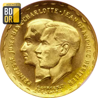 20 Francs Or Luxembourg 1953 20 Francs Or Luxembourg 1953