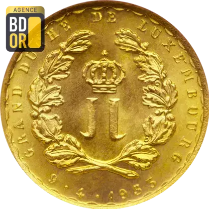 20 Francs Or Luxembourg 1953 20 Francs Or Luxembourg 1953