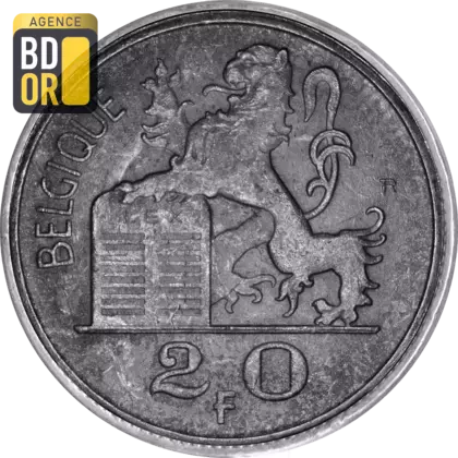 20 francs - Prince Charles 1949-1955
