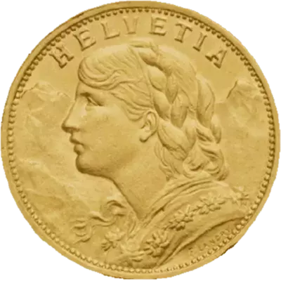 20 Francs Suisse Or