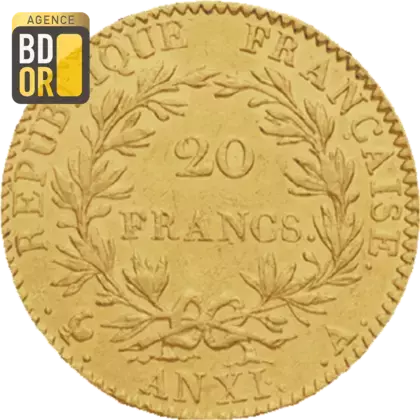 20 Frs Bonaparte Premier Consul