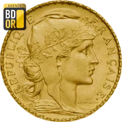 20 Frs Coq Marianne
