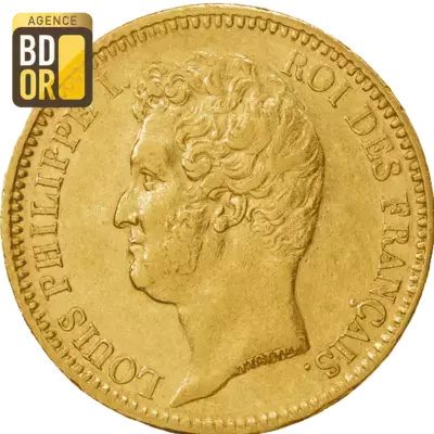 20 Frs Louis-Philippe I Non LaurÃ©