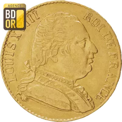 20 Frs Louis XVIII en exil 20 Frs Louis XVIII en exil