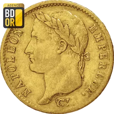20 Frs NapolÃ©on Ier 1807 1808