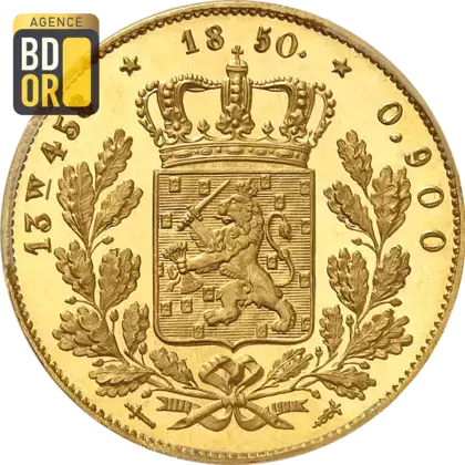 20 Gulden Or William III 20 Gulden Or William III