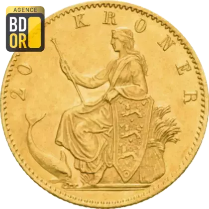 20 Kroner Or Christian IX