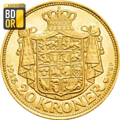 20 Kroner Or Christian X