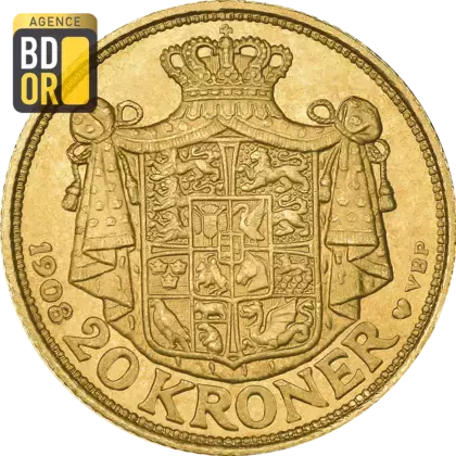 20 Kroner Or Frederik VIII