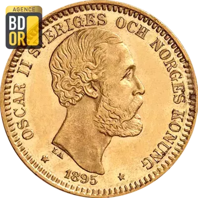 20 Kronor Or Oscar II NorvÃ¨ge