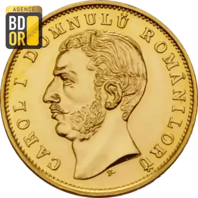 20 Lei Or Carol I 1868