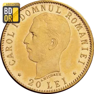 20 Lei Or Carol I 1906