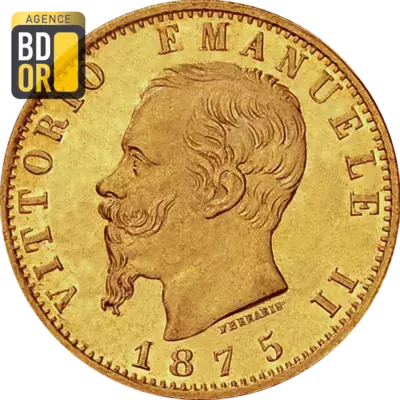 20 Lires Or Victor Emmanuel II