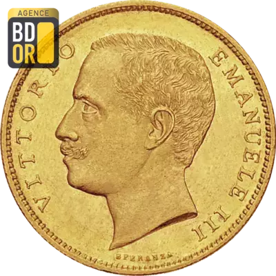 20 Lires Or Victor Emmanuel III