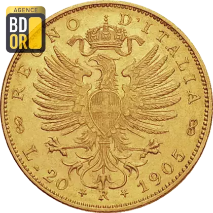 20 Lires Or Victor Emmanuel III