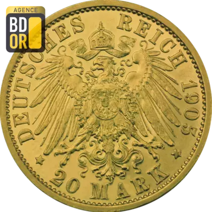 20 Mark Or Adolph Friedrich