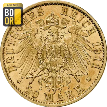 20 Mark Or Ernst Ludwig