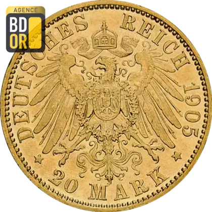 20 Mark Or Friedrich August III
