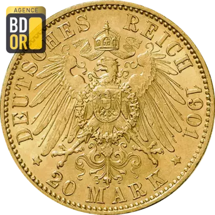 20 Mark Or Friedrich Franz IV