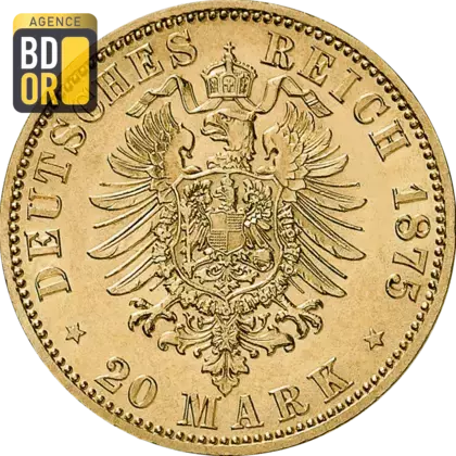 20 Mark Or Friedrich I Anhalt