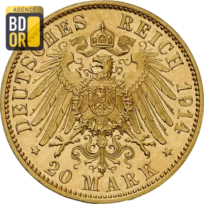 20 Mark Or Georg II 