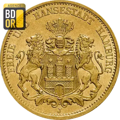 20 Mark Or Hambourg