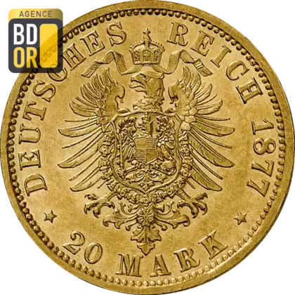 20 Mark Or Hambourg