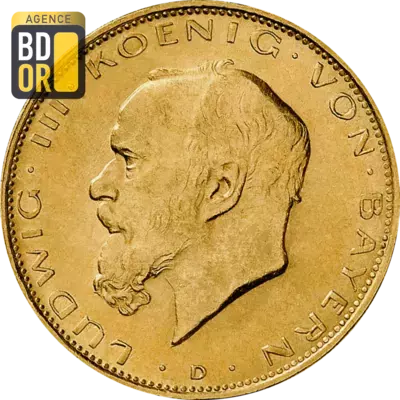 20 Mark Or Ludwig III BaviÃ¨re