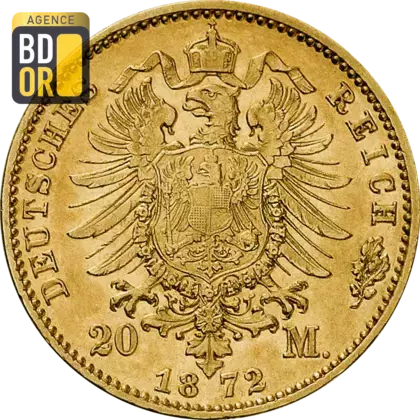 20 Mark Or Ludwig III Hessen