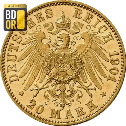 20 Mark Or Wilhelm Ernst