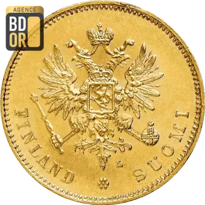 20 Markkaa Or 1878 Ã  1913