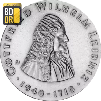 20 Marks Gottfried Wilhelm leibniz, 1966